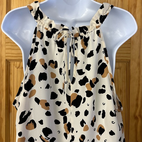 FSL Apparel Women’s Sz Lg Sleeveless Animal Print Blouse NWOT, V494 - Picture 8 of 13